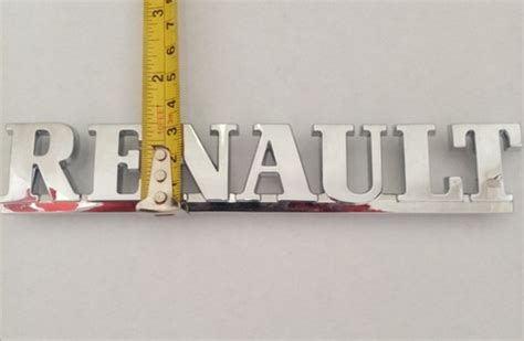 Emblema Letras Renault Baúlclio Megane Symbol MercadoLibre