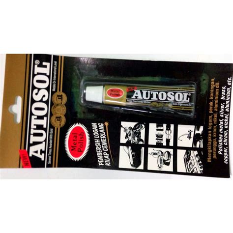 Jual Autosol Metal Polish 15gr Original Pembersih Pengkilap Logam