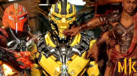 NEW MK11 Trailer Confirms CYRAX SEKTOR First Look At SHEEVA