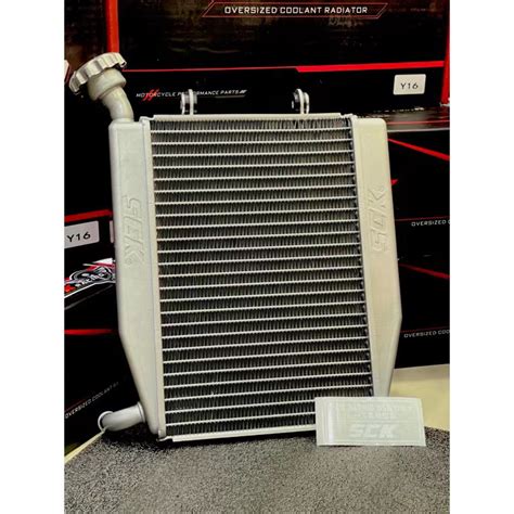 SCK RACING RADIATOR ASSY BIG COOLANT RS150 RSX Y15ZR Y15Z Y15 LC135