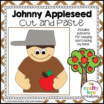 Johnny Appleseed Craft by Crafty Bee Creations | TpT