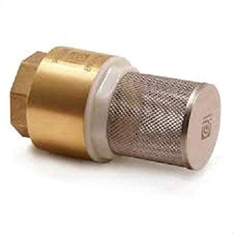 Tooloflife Brass Foot Valve Inch Bsp Female Thread With Off