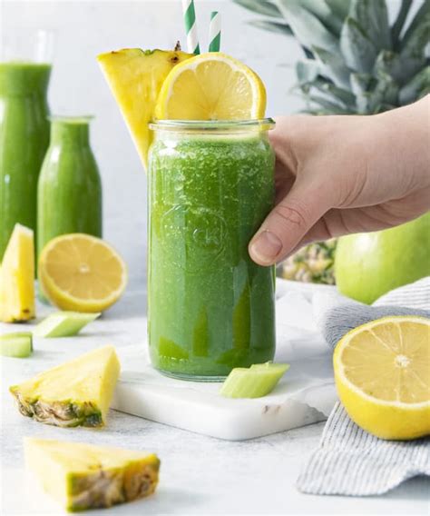 Kale Pineapple Smoothie Punchfork