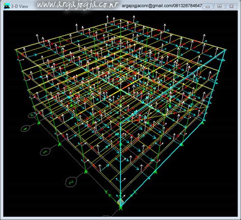 Cara Menampilkan Sumbu Lokal Frame Pada Etabs Argajogjas Blog