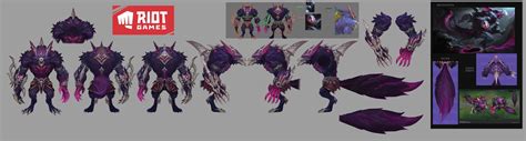 Classic and Old God Warwick Concept Art, Posted by Wild Rift Weibo : r ...