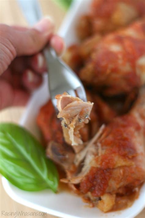 Easy Slow Cooker Chicken Drumsticks Italian Style