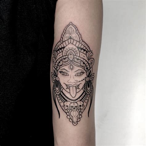 Hindu God Kali Tattoo