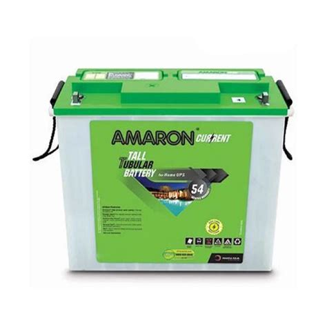 Amaron Ar200tt54 Current Tall Tubular Battery Nominal Voltage 12 Volt