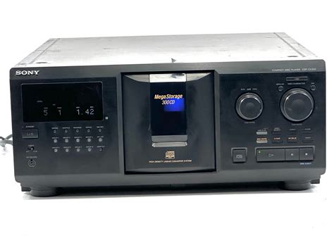 Vintage Pro Refurb Sony Cdp Cx Megastorage Disc Cd Changer