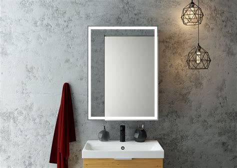 Зеркало-шкаф Континент Mirror Box black LED 60х80 с подсветкой, с ...