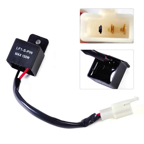 Beler 2 Pin Electronic LED Flasher Relay For Honda Kawasaki Suzuki