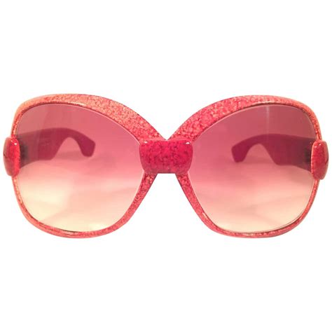 New Vintage Yves Saint Laurent Ysl 541 Jasped Red 1970 France Sunglasses For Sale At 1stdibs