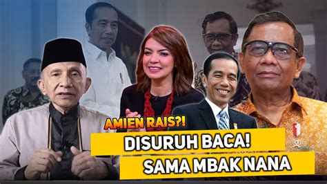 Skakmat Najwa Shihab Tunjuk Muka Amies Raisfitnah Jokowi Sampai Hukum