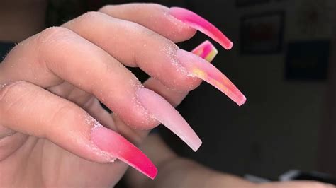 Acrylic Nails Tutorial Summer Nails All Acrylic Nails Natali