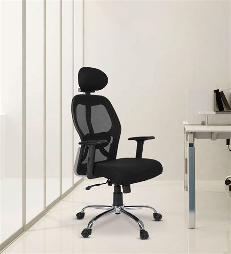 Buy Matt Nr Breathable Mesh Ergonomic Chair In Black Colour At 27 OFF