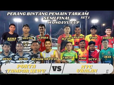 SET 1 IBAS GORDA VIGO TINO ALFAN NANANG NVC UBALAN VS IRAWAN DEMA