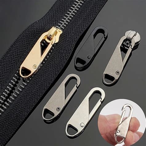 10pcs Universal Zipper Puller Detachable Zipper Head Instant Zipper