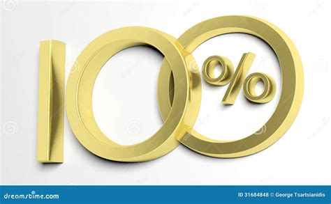 Hundred Percent Symbol Stock Illustration Illustration Of Offer 31684848