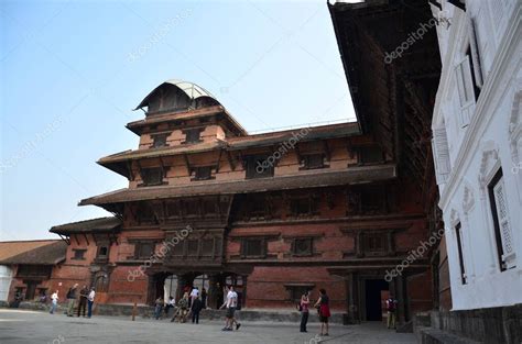 Ancient Nepalese Architecture Building And Antique Old Ruins Nepali