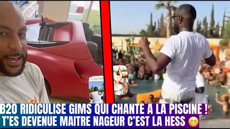 Booba Ridiculise Gims Qui Chante Dans Une Piscine Il Est Devenue