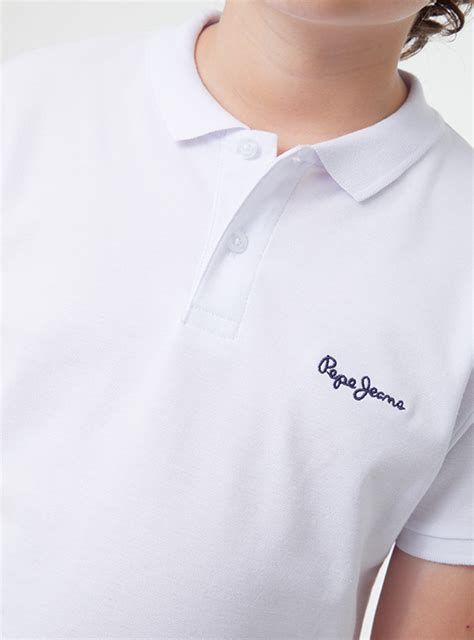 Ripley POLO MANGA CORTA PIQUÉ PEPE JEANS PARA NIÑO