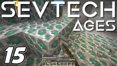 Minecraft Sevtech Ages PROSPECTING For ORE Modded Survival Ep