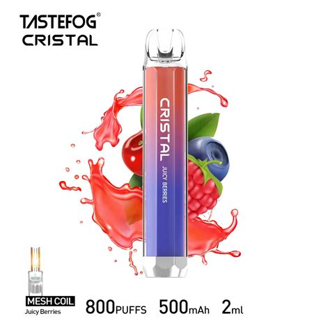 Vape Factory Tastefog Cristal 800 Puffs Vaporisateur Jetable Vaper 2 2