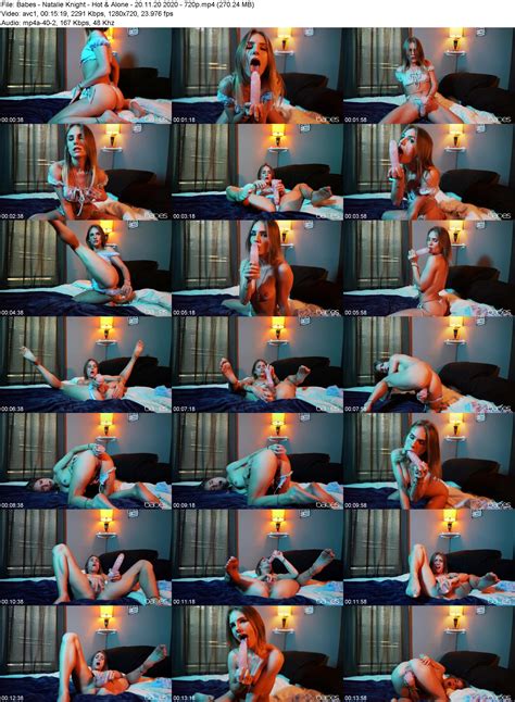 Natalie Knight Scene Babes Natalie Knight Hot And Alone 1080p HDRip 11 20 2020 Nov