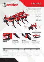 Chisel Plough CPY Series OZDOKEN A S Mounted 5 Shank 7 Shank