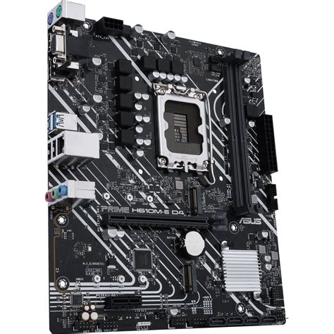 ASUS PRIME H610M E D4 LGA 1700 Micro ATX PRIME H610M E D4 B H