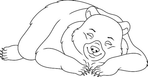 Effortfulg: Sleeping Bear Coloring Pages