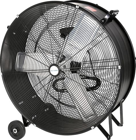 Duty Heavy Grade Commercial Industrial Fan Velocity High 24 Hard Bilt Drum Cfm 8100 Garage And