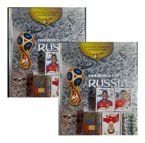 Álbum Pasta Dura Rusia 2018 Platino Set De Estampas Panini Meses