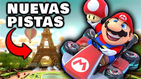 PROBANDO LOS NUEVOS CIRCUITOS De MARIO KART 8 DELUXE Directo