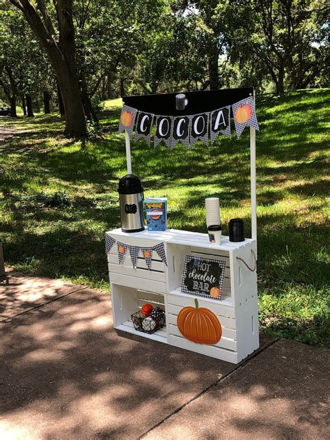 Hot Cocoa Stand Complete With Accessories And Decor Etsy