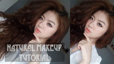 Natural Makeup Tutorial Tutorial Bahasa Indonesia Youtube