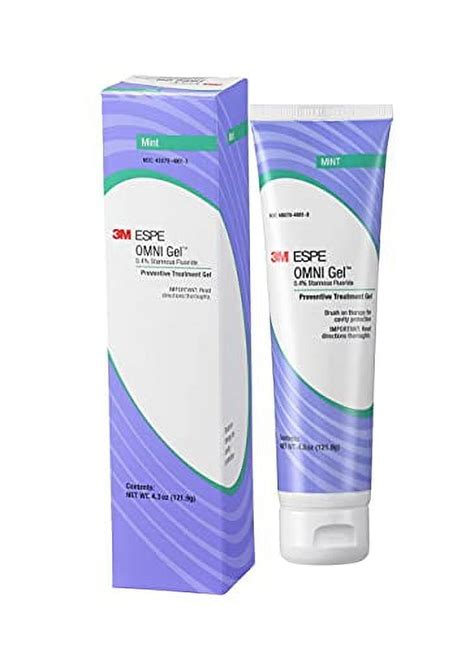 3m Oral Care Espe 12106m Omni Gel 04 Stannous Fluoride Brush On Gel