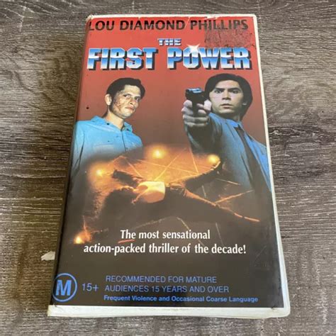 Horror Vhs The First Power Vhs 1990 Clamshell Ex Rental 90s Serial