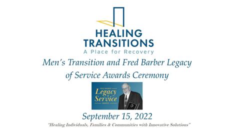 Men S Transition And Fred Barber Legacy Of Service Awards Ceremony 9