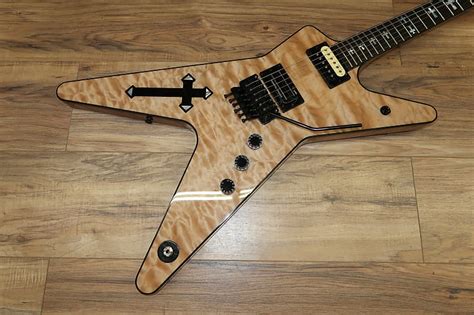 Dean Dimebag Southern Cross Ml 2024 Natural 5a Reverb Australia