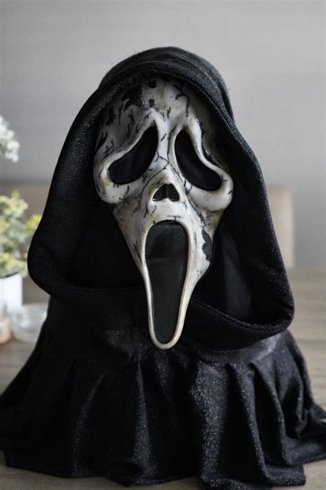 Scream 6 Ghostface Aged Mask Replica www.ugel01ep.gob.pe