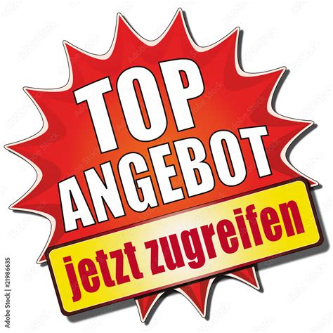 Button Top Angebot Jetzt Zugreifen Stock Illustration Adobe Stock