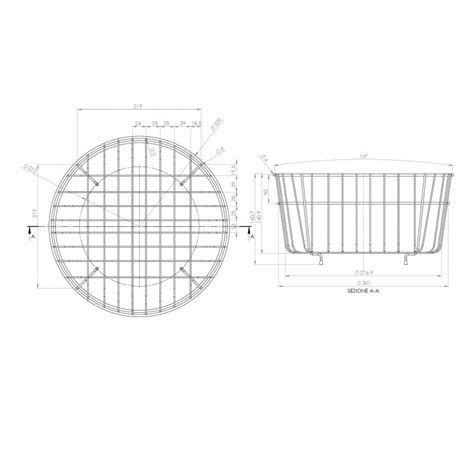 Cestello Elleci Inox Per Lavello Tondo FOX ACI02301 Quareco