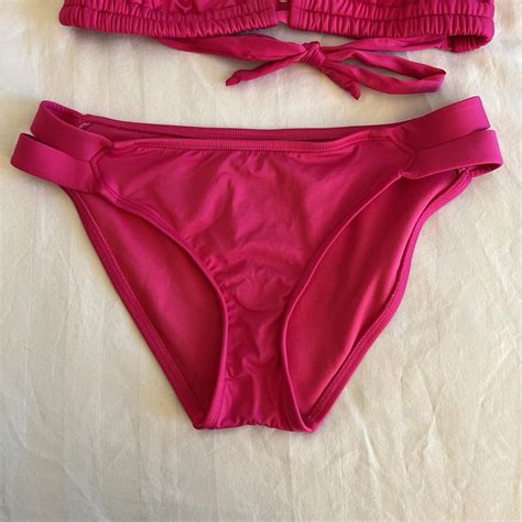 Repop Kona Sol Hot Pink Bikini Set So So Cute But Depop