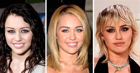 Miley Cyrus Hair Transformation Over The Years Photos