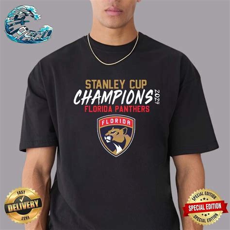 Stanley Cup Champions 2024 Florida Team Panthers T Shirt