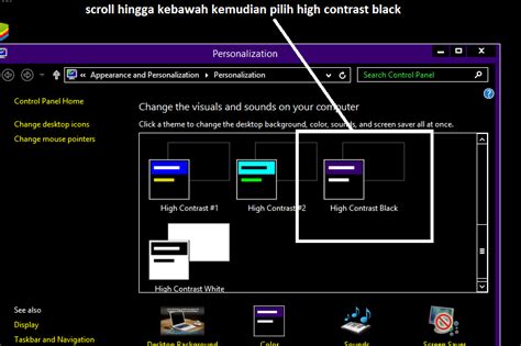 Cara Merubah Tampilan Desktop Windows 8 Menjadi Dark Mode Kaca Teknologi