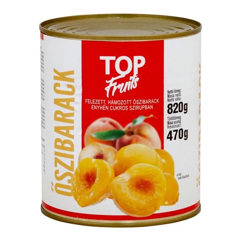 Top Fruits Szibarackbef Tt G Foltin Globe