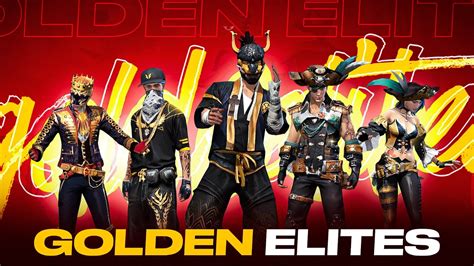 All New Rare Golden Elite Pass Bundles Gameplay Badge Garena