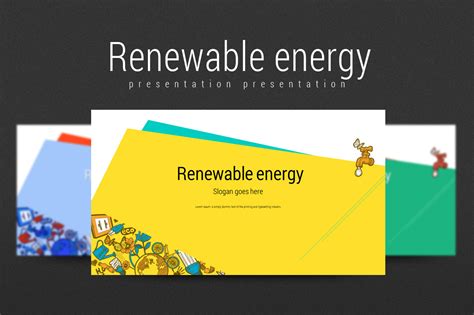 Renewable Energy Creative Powerpoint Templates Creative Market